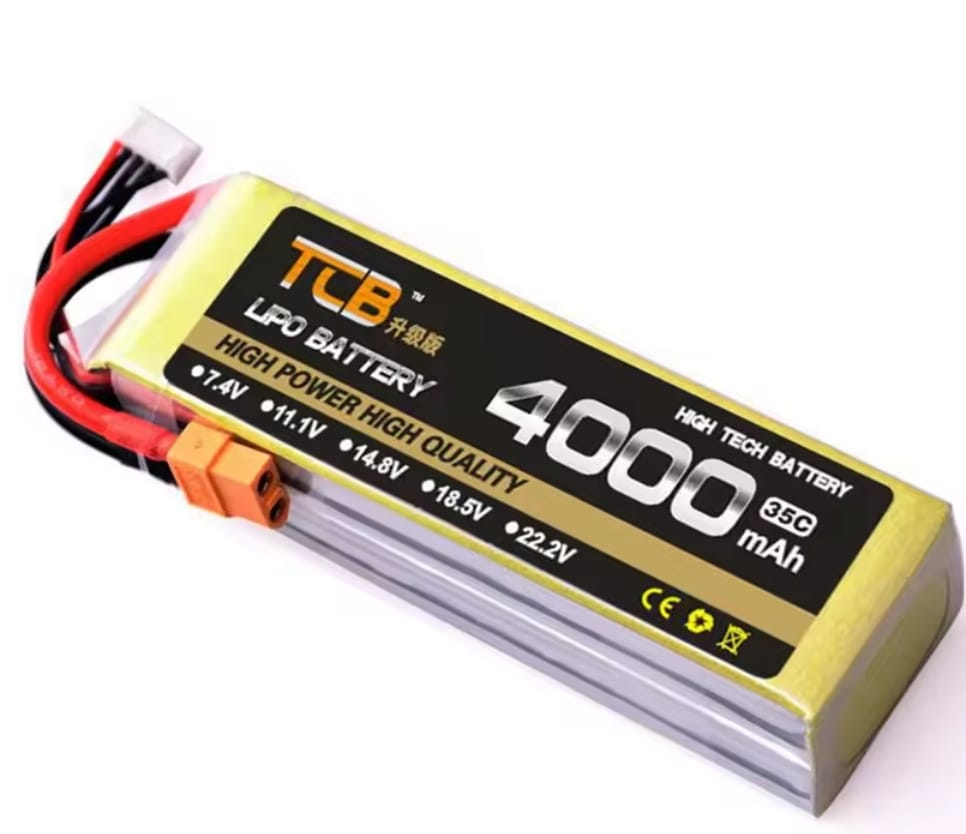 מצבר Li-Po 4000mAh