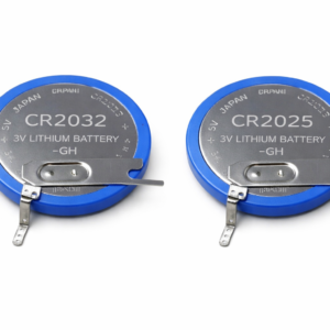 בטריות כפתור עם רגליים