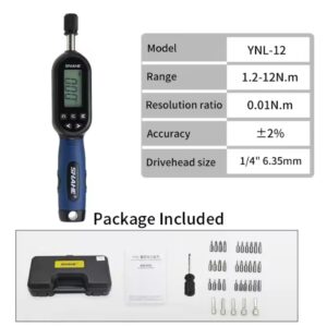 מברג מומנט דיגיטלי מקצועי SHAHE דגם YNL-12