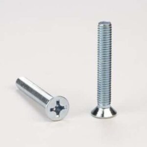 בורג למתכת ראש שקע/ שטוח פיליפס – מ"מ/אינצ'י