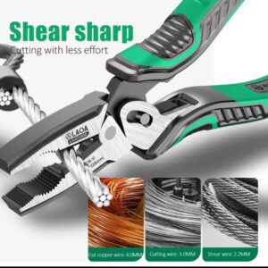 מלקחי חוטים מפלדת אקסנטרית LAOA LA323308