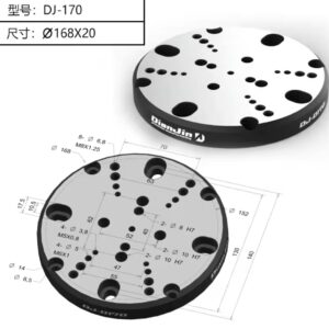 פלטת מתאם עגולה אוניברסלית למערכות דפינה