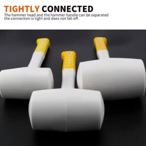 פטיש גומי לבן מקצועי