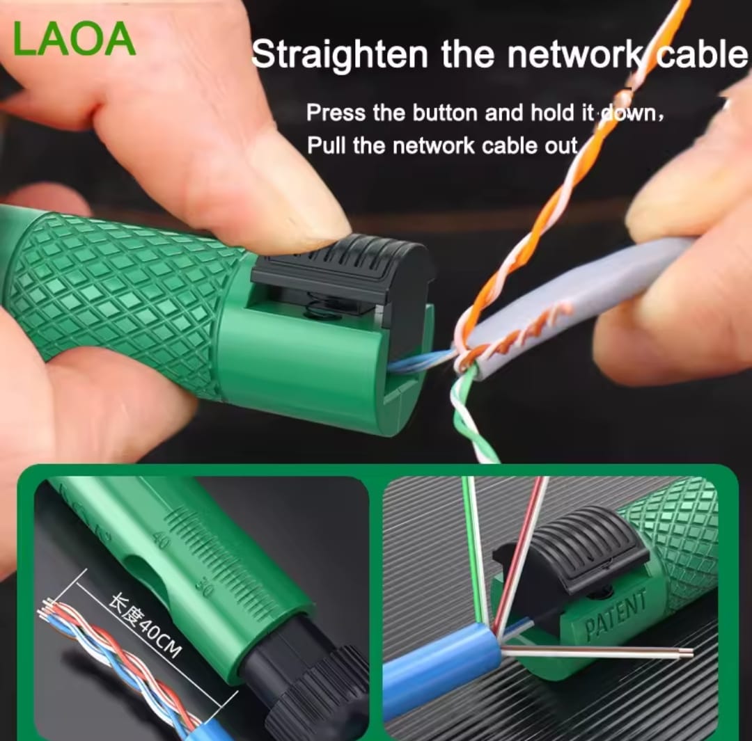 מסדר ומיישר כבלי רשת מקצועי LAOA