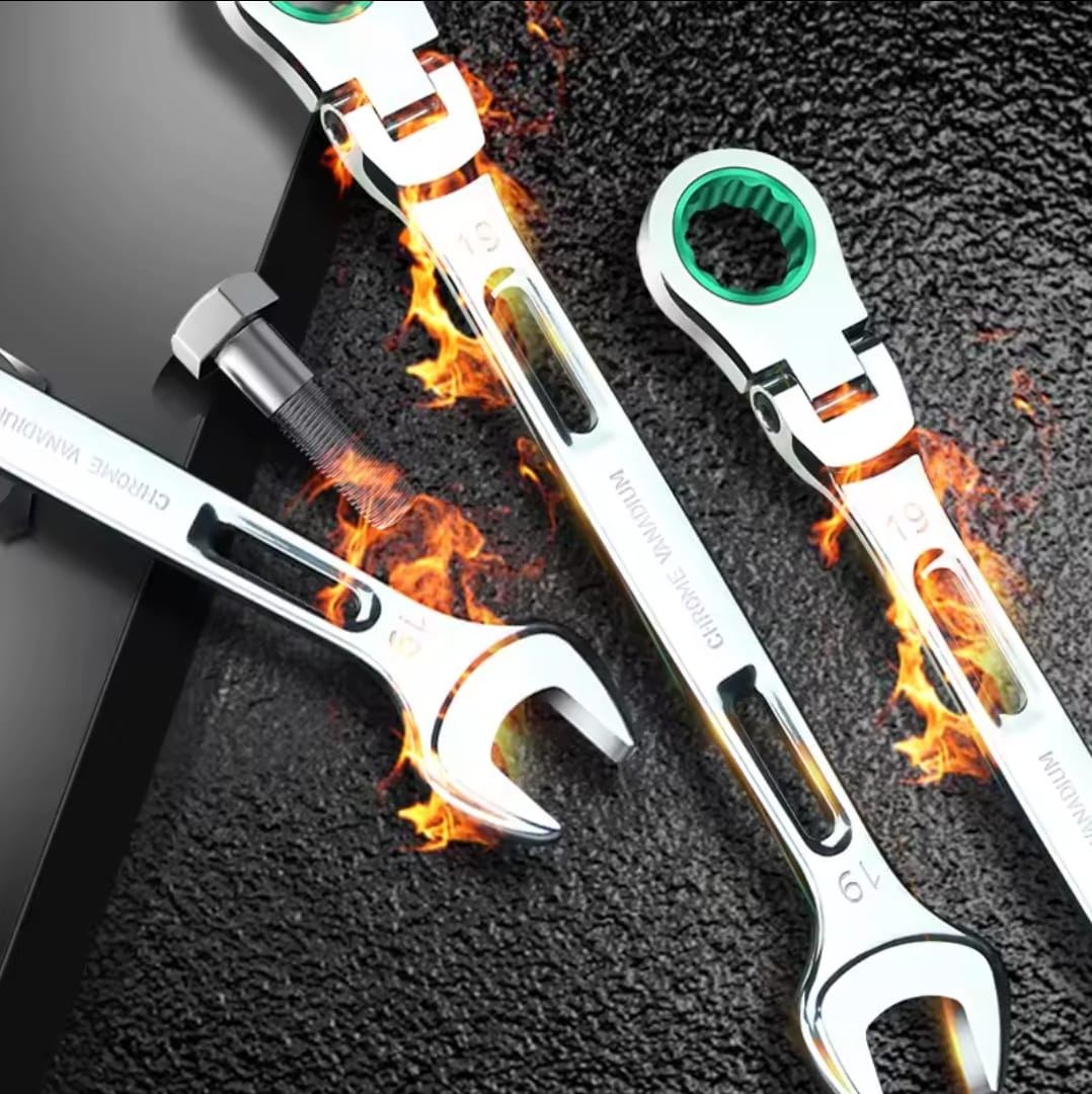 מפתח רינג-רצ'ט גמיש מקצועי LAOA – תמונה 3