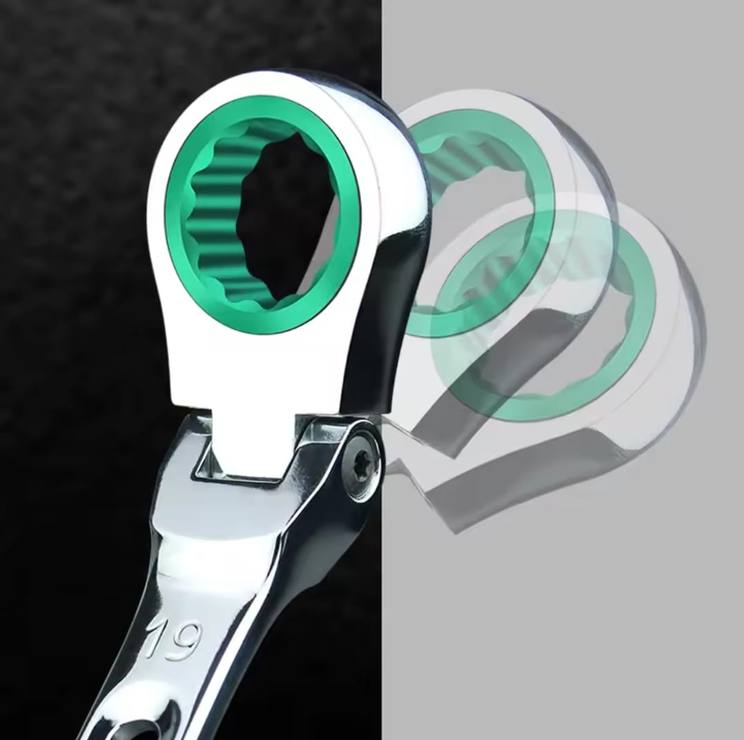 מפתח רינג-רצ'ט גמיש מקצועי LAOA – תמונה 2