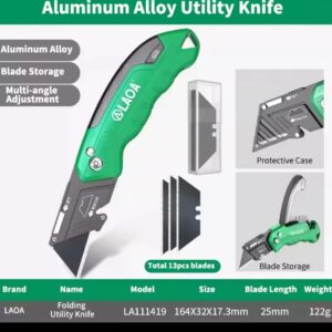 סכין יפנית מתקפלת מקצועית LAOA