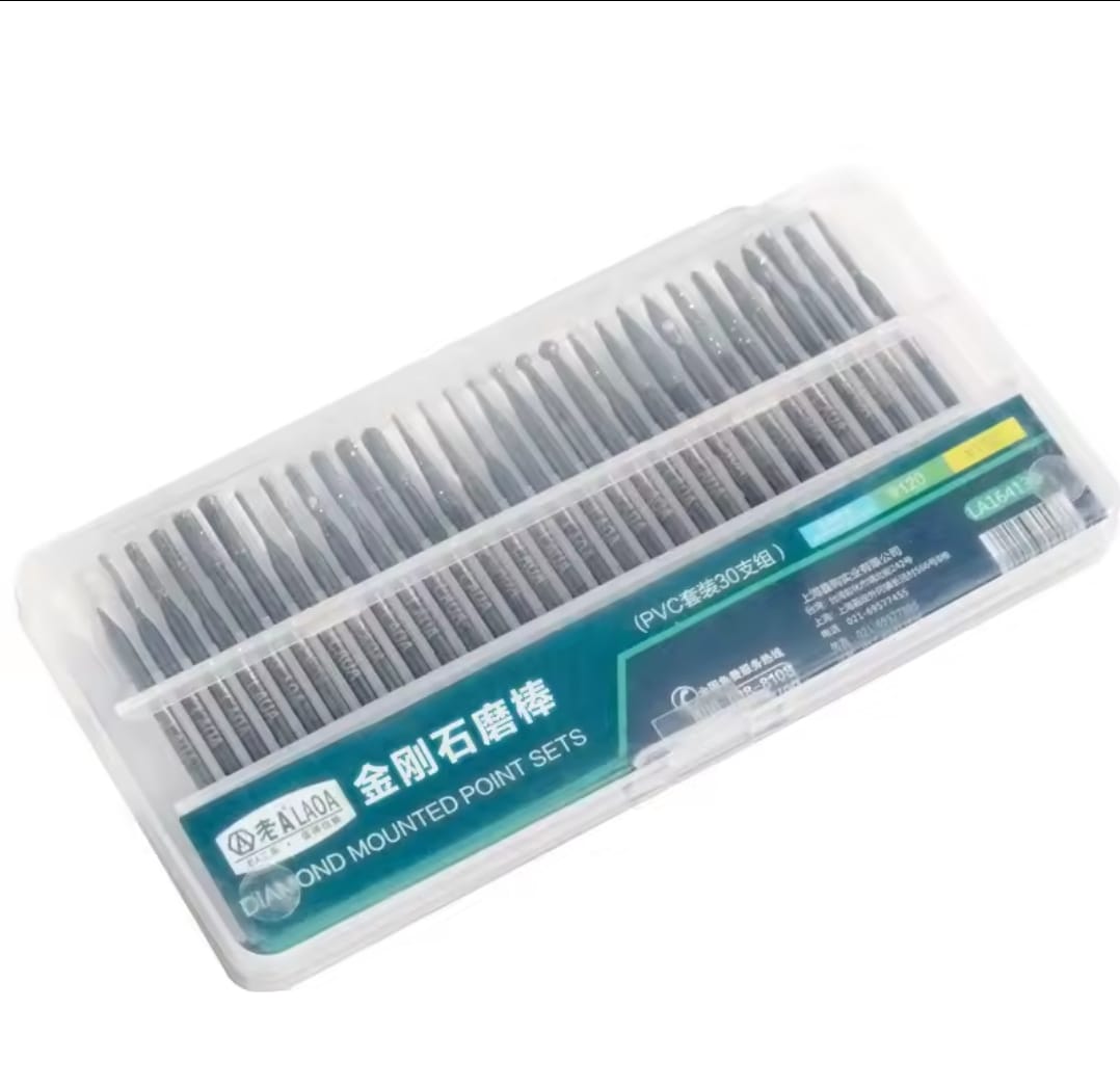 ערכת 30 ראשי השחזה מצופי יהלום LAOA – תמונה 4