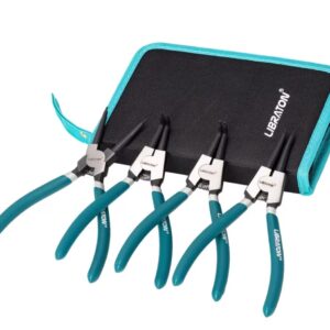 סט צבתות לטבעות תפס – 4 חלקים