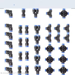 פיטינג פנאומטי לצינור אוויר, חיבור מהיר, M4–M16