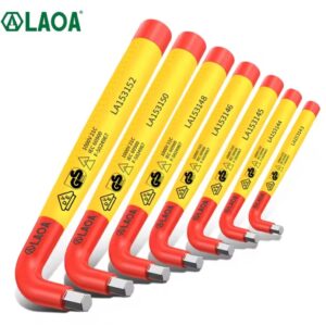 מפתח אלן בצורת L מבודד בתקן VDE עד 1000V