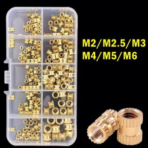 סט 270 יחידות אומים להחדרה בחום