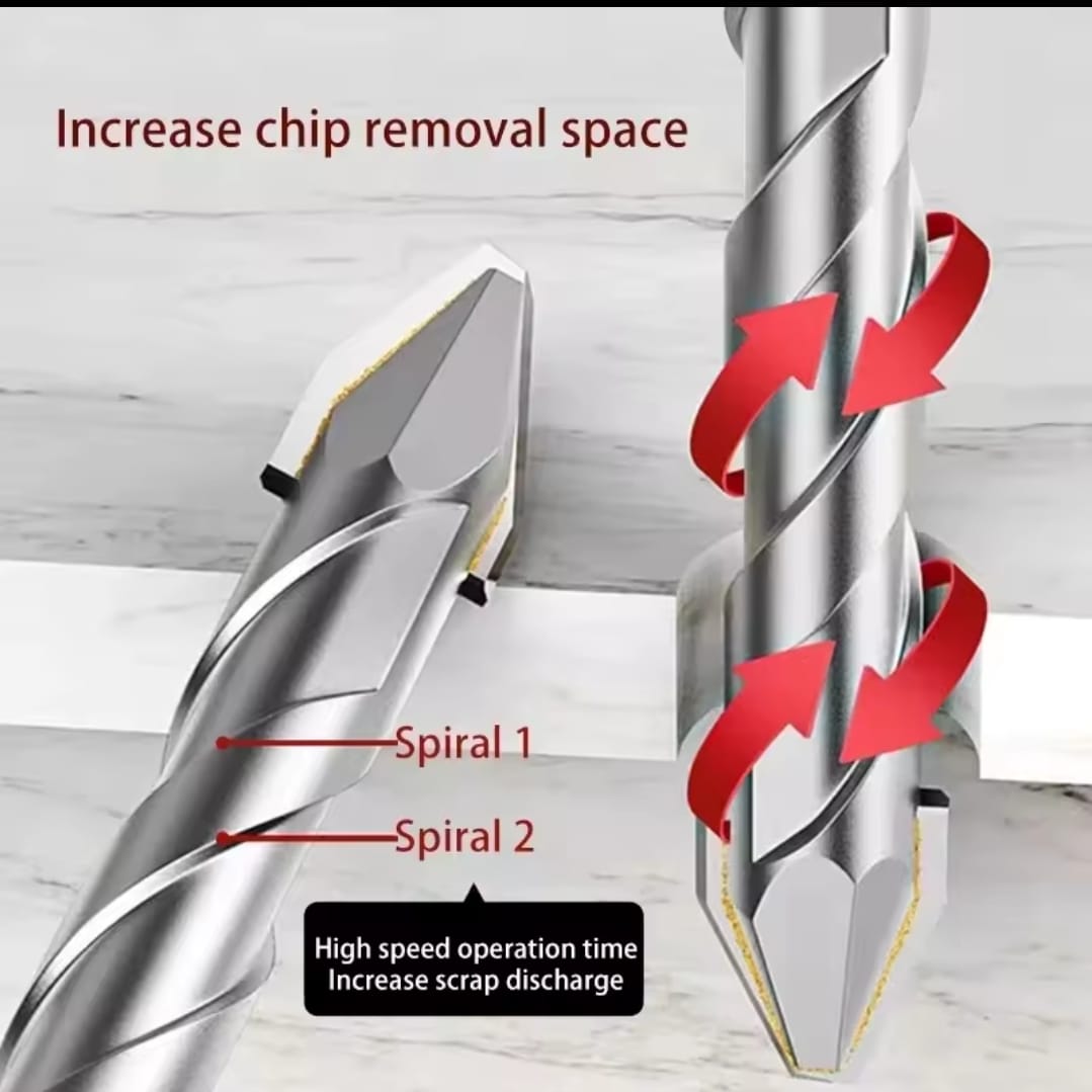 מקדח אקסצנטרי לעבודה קשה – תמונה 17