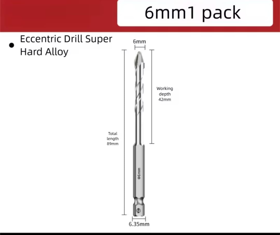 מקדח אקסצנטרי לעבודה קשה – תמונה 8