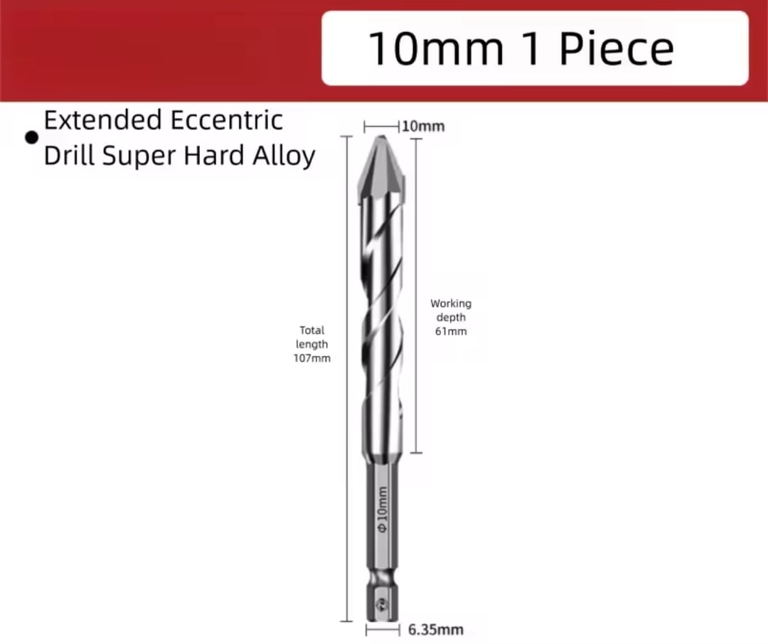 מקדח אקסצנטרי לעבודה קשה – תמונה 5