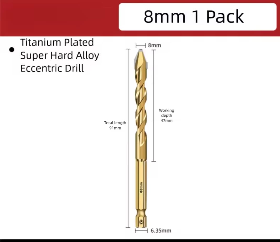 מקדח אקסצנטרי לעבודה קשה – תמונה 12