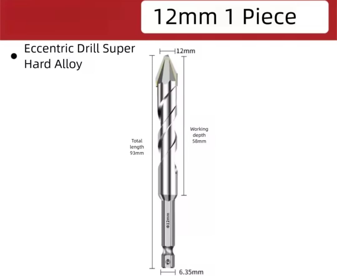 מקדח אקסצנטרי לעבודה קשה – תמונה 11