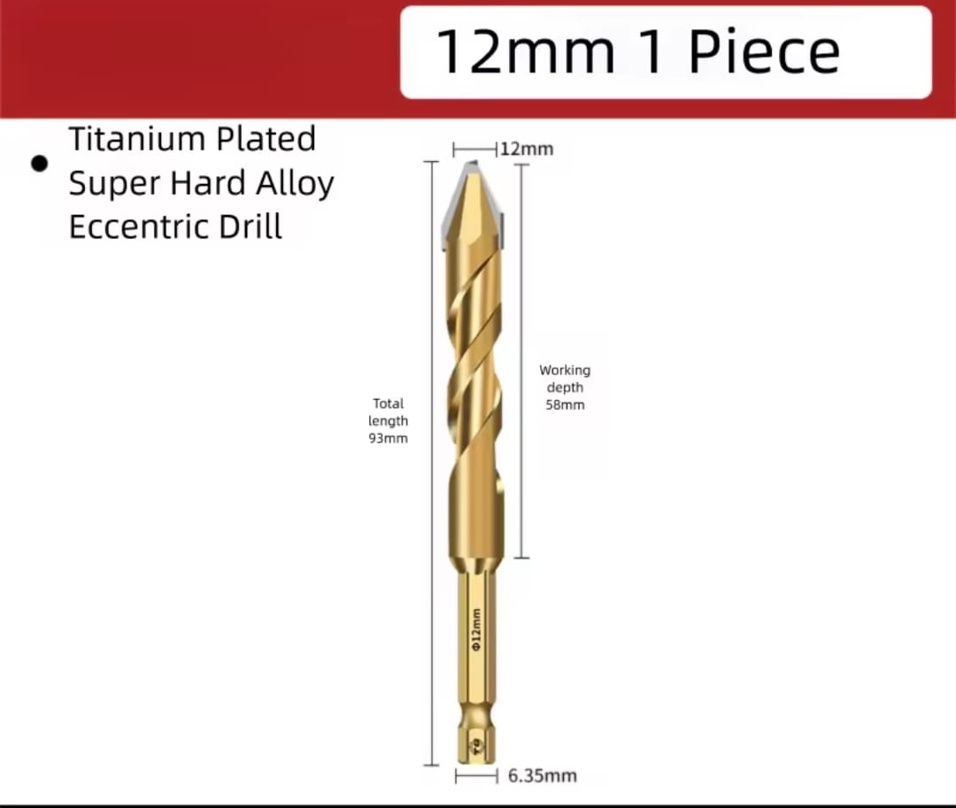 מקדח אקסצנטרי לעבודה קשה – תמונה 18