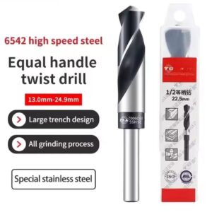 מקדח HSS 6542 איכותי למתכת ונירוסטה