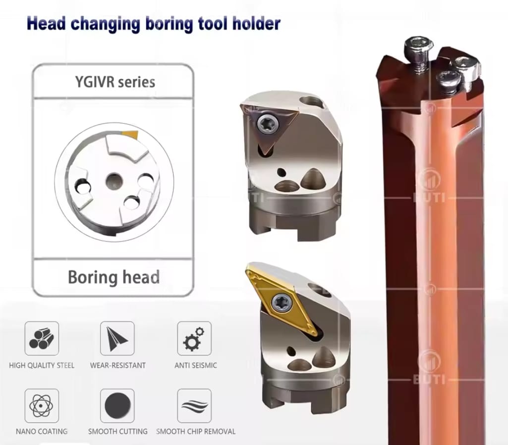 ראש מתחלף למוט חריטה פנימית – תמונה 4