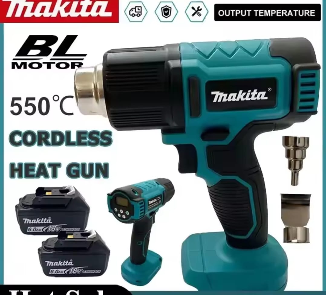 אקדח חום נטען מבית Makita