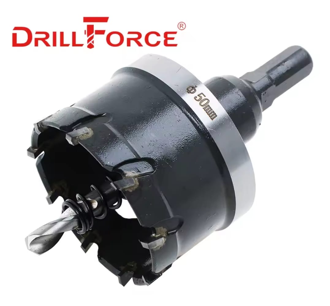 מקדח כוס TCT מקצועי לפלדת אל-חלד ומתכות קשות – תמונה 6