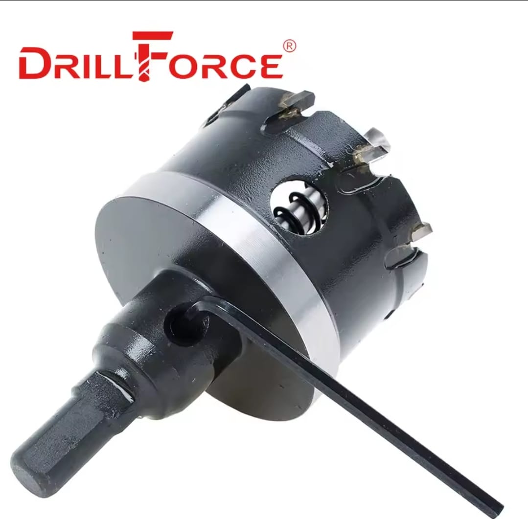 מקדח כוס TCT מקצועי לפלדת אל-חלד ומתכות קשות – תמונה 5