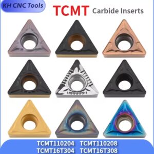 TCMT110204 TCMT110208 TCMT16T304 TCMT16T308 מכונת טורנינג כלי פינות עבור TCMT CNC כרית פינות VIDIA פלדת אל-חלד