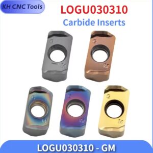 פלטות LOGU030310 GM VIDIA לכרסום עבור כלי CNC