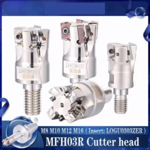 להב BYGD MFH MFH03R M8 M10 M12 M16 M20 קירור פנימי כבד דו צדדי דרך חור, מוטבע LOGU0303 LOGU0303ZER