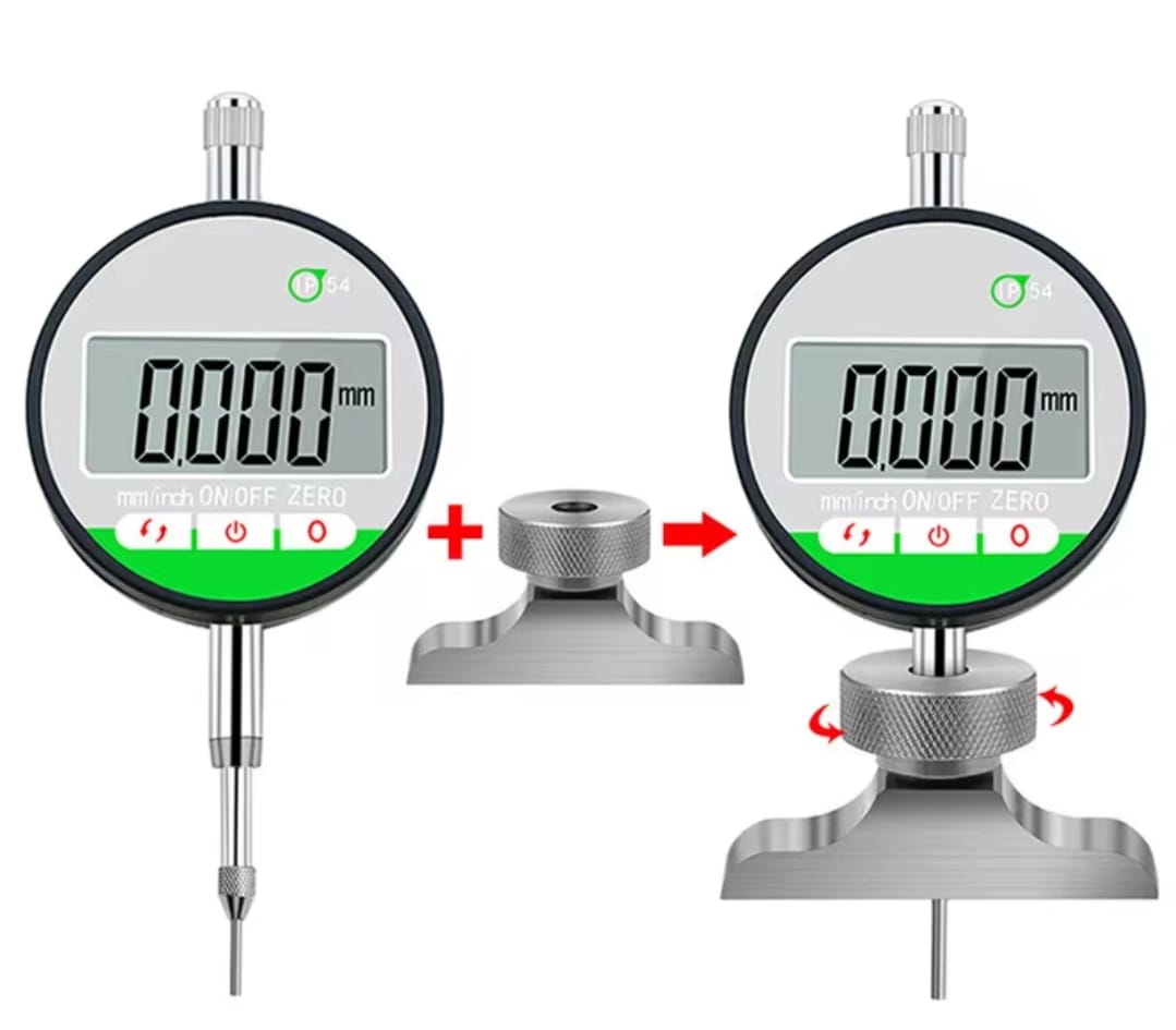 מד דיאל דיגיטלי מדויק 0.001 מ"מ