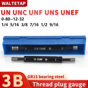 1PCS 3B 0-80~12-32 1\4 5\16 3\8 7\16 1\2 9\16 UN/UNC/UNF/UNS/UNEF אמריקה תקן חוט דק מדידת כלי