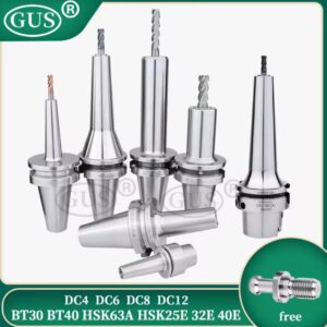 מחזיק BT SDC BT30 BT40 HSK25 HSK32 HSK40 HSK63A קולט צ'אק DC4 DC6 DC8 DC12 כלי עבודה במהירות גבוהה 0.002mm קלמפ דיוק