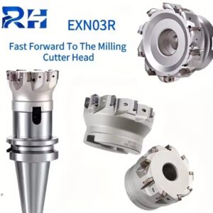 EXN03R TXN03R מחזיק כלי כרסום להזנה מהירה 40mm 50mm 63mm 80mm ראש חותך כרסום LNMU0303ZER להב כרסום להזנה מהירה