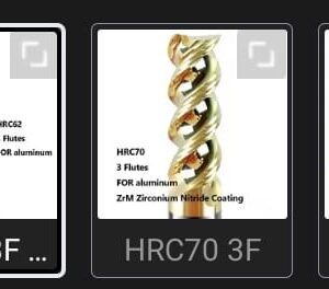 כרסום CNC קרביד איכותי לאלומיניום