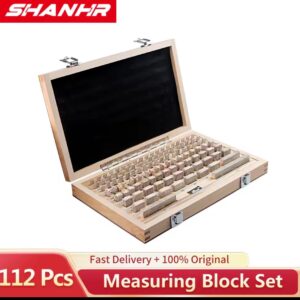 SHANHR 112 יחידות/סט, בלוקי בדיקה דרגה 0, בלוקי מדידה, מכשירי מדידה