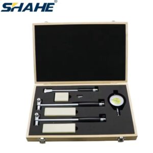 שהחוגה סט כבודה 18-50/50-100/100-160 מ"מ חייג 0.01 מ"מ חיוג נשא מחוון עמוק מנוע חור מדידת חור של חיות