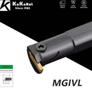 כלי חריטה KaKarot MGIVR2016 MGIVR2520 MGIVR3125 MGMN מכניסי קרביד MGIVR/L עם ידית ישרה כלי פינות פנימי לתורנות