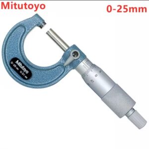 מיקרומטרים חיצוניים של Mitutoyo 0-25mm 25-50mm 75-100mm 50-75mm דיוק 0.01mm כלי מדידה לעיבוד מתכת