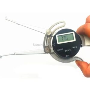 Caliper דיגיטלי בתוך דיגיטלי פנימי Caliper 12.7-165MM דיגיטלי בתוך מזהה עבור נגרות