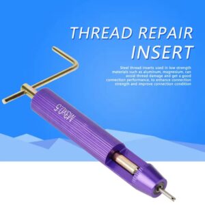 50 יחידות / מערכת תיקון חוט חוט הכנסה מפלדת אל-חלד חוט מטולתל מברגת חוט הכנסות M3 x 2D