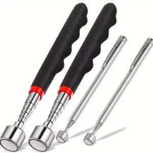 מוט מגנט טלסקופי נפתח לאיסוף ברגים וחלקים קטנים