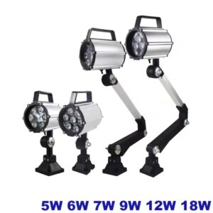 LED מכונת עבודת אור 24V220V עמיד למים dustproof פיצוץ הוכחה מחרטה תאורה ארוך/קצר זרוע CNC כרסום מכונת שולחן מנורה