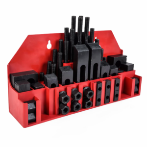 סט 1 סט מהדקים למכונת כרסום 58 יחידות M12 ערכת מהדקים למכונת כרסום סט אביזרים למכונת כרסום