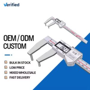 מד דיגיטלי אלקטרוני מפלדת אל-חלד בעל דיוק גבוה IP54 כלי מדידת קוטר פנימי של חריטה ורניה