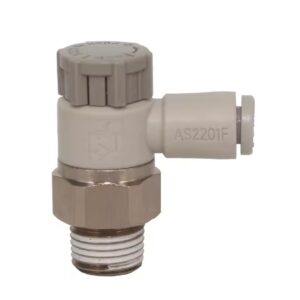 10 יח'\חבילה מהירות בקר עם אחד-מגע הולם מצערת שסתום פנאומטי הולם AS1201 AS2201F 3201F 4 6 8 10mm צינור