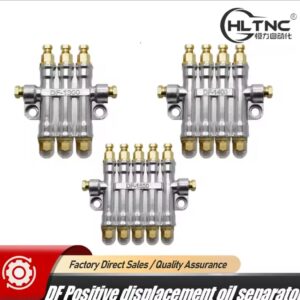 סוג בוכנה המקביל המפיץ הבלשן נפח מדידה בבלשים נפח שמן גריז עם 2 עד 6 מפרידת שסתום מפריד