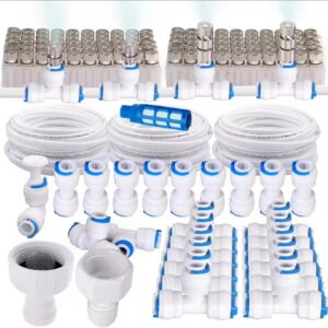 בנצור חיבורי פנאומטיים חיבור 3/8 1/2 1/4 1/8 אינץ׳ ל-5/32 5/16 4 מ״מ 6 מ״מ 8 מ״מ 10 מ״מ 12 מ״מ צינור אוויר צינור חיבור