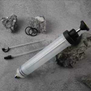 מילוי משאבת אוויר דלק, העברת מזרק, משאבת יד לחילוץ דלק לרכבים, משאבת שמן או נוזל לרכבים אוניברסלית