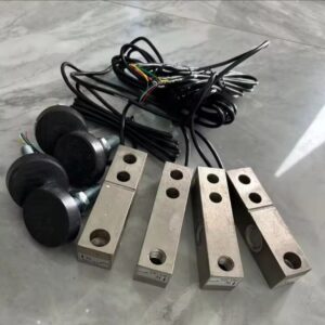 חיישני עומס למשקל 4 יח׳ עם צג שקילה, סט 500 ק״ג–5 טון